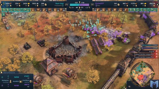 DivineDFP 🇺🇸 (Rus) vs Faye-chan 🇺🇸 (Franzosen) - Age of Empires 4 - Cast 199 [Deutsch/4K] смотреть онлайн