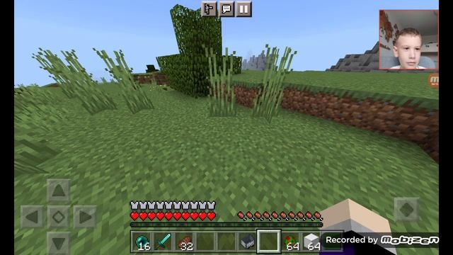 выживаю в майнкрафте в доме миллионера (камера)