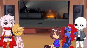 Undertale react to Skibidi Toilet | Gacha reacts