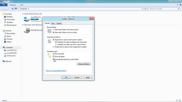 How to Open and Change Folder Options in Windows 8 смотреть онлайн