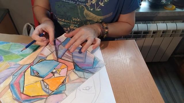 Портрет в стиле кубизм смотреть онлайн