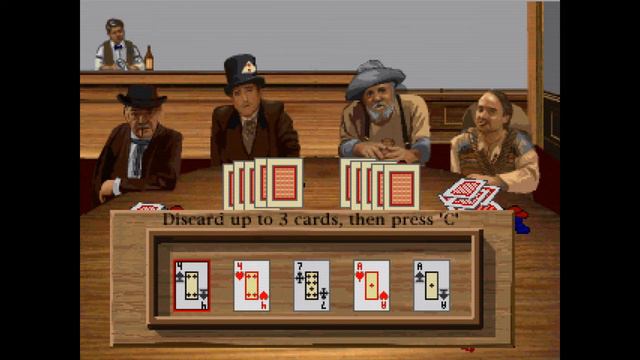 Cowboy Casino - Interactive Poker (IntelliPlay)(3DO Interactive Multiplayer, 1994) смотреть онлайн