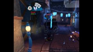 Disney Epic Mickey 2 The Power of Two 5 часть, переулок пятен, кляксы!