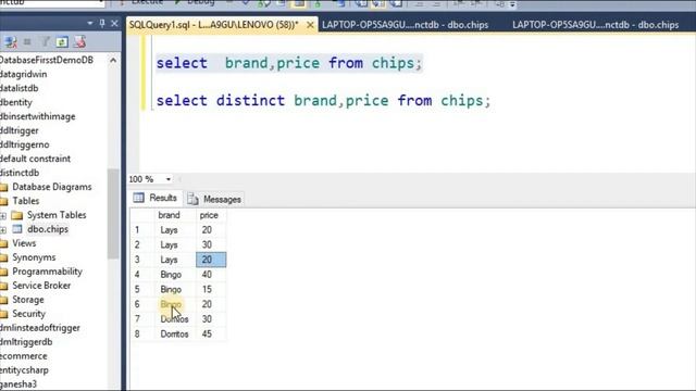 Distinct Clause In Sql |Distinct keyword In Sql смотреть онлайн