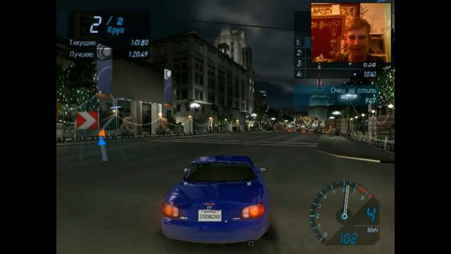 прохождение игры NFS Undergrouя nd серия №1 смотреть онлайн