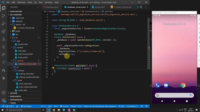 SQLite in Flutter смотреть онлайн