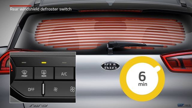 Niro - Rear windshield defroster switch (For EU) смотреть онлайн
