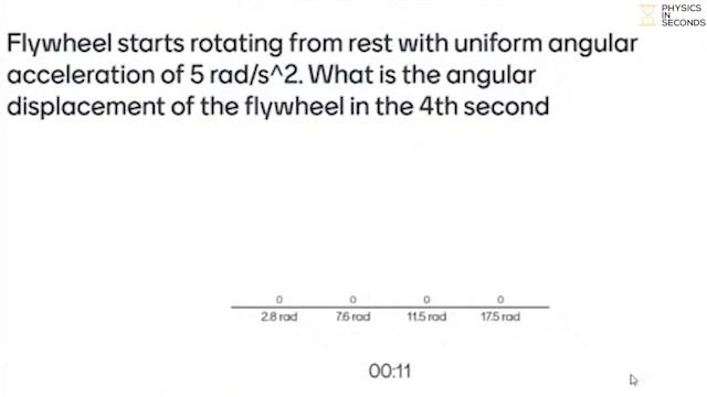 Question of the day - Angular Displacement in nth second of rotation смотреть онлайн
