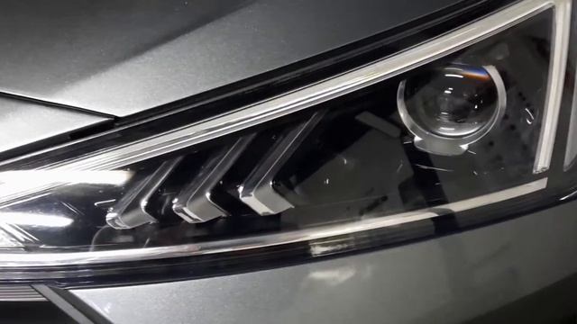 Hyundai Elantra, bi led MTF dinamic vision, ремонт тусклых ДХО, Полирвка фар, Реглировка на стенде! смотреть онлайн