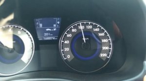 Расход топлива Hyundai Solaris на трассе.