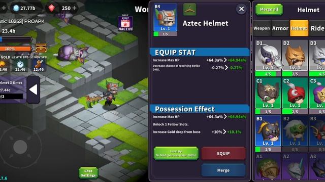 Idle Iron Knight Android Gameplay смотреть онлайн