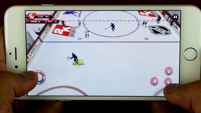 iPhone 6 Plus - NHL 2K Gameplay смотреть онлайн