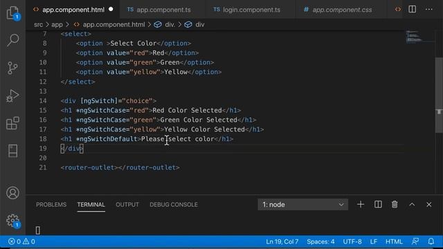 [ngSwitch] directive in Angular | Angular 10 Tutorials in Hindi | Part-16 | #withMe смотреть онлайн