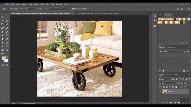 How To Make A Color Palette From An Image In Photoshop смотреть онлайн