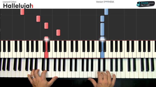 Hallelujah Leonard Cohen ( Jeff Buckley )- [Tutorial Piano] (synthesia) - S смотреть онлайн