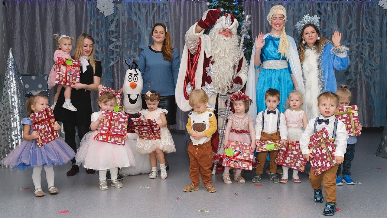 Новогодний утренник в детском саду. Съемка утренников в саду смотреть онлайн