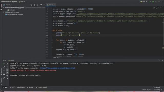 Pygame: Adding Music. Python programming for beginners. смотреть онлайн