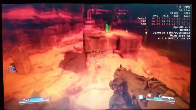 Doom 2016 on i3 4010U GT840M смотреть онлайн