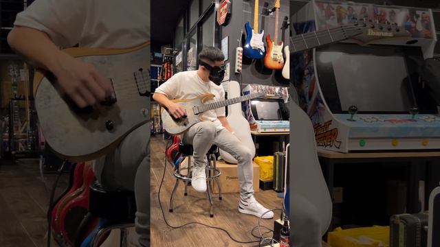 Ibanez Iron Label RGDIX6PB in Surreal Black Burst Quick Sound Demo with low Tuning смотреть онлайн
