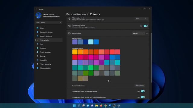 windows 11 dark mode and dark themes смотреть онлайн