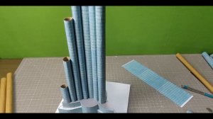 Макет Бурдж Халифа своими руками