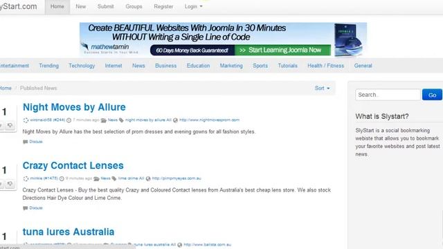 Joomla SEO Guide For Beginners - Don't use Spamming techniques смотреть онлайн