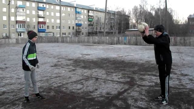 Обучение уличного футбола...#7.....Игра в квадрат..... смотреть онлайн