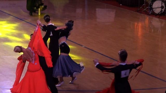 WDSF World Open Standart 1/4 Foxtrot Kirill Vlasov - Kristina Polunina смотреть онлайн