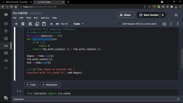 شرح دالة ال lru_cache смотреть онлайн