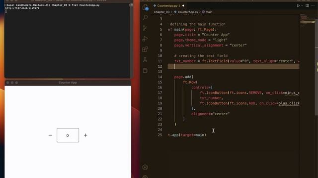 User Input & Icon Button || Learn Flet Framework || Flutter in Python || Chapter 03 || SmartGurucoo смотреть онлайн