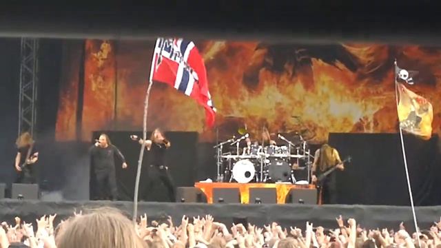 Amon Amarth - Guardians Of Asgaard Live @ Getaway Rock Festival '12 (Feat. LG Petrov)