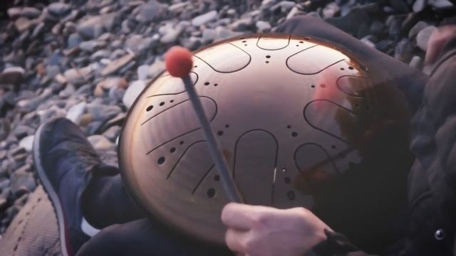 Залипательная музыка!??Игра на глюкофоне!?Расслабляющая музыка на Ханге!?? мелодия для сна, релакс! смотреть онлайн