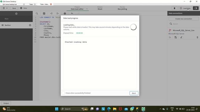 Import Data from SQL Server into Qlik Sense Telugu | Class 06 by Rakesh Reddy смотреть онлайн