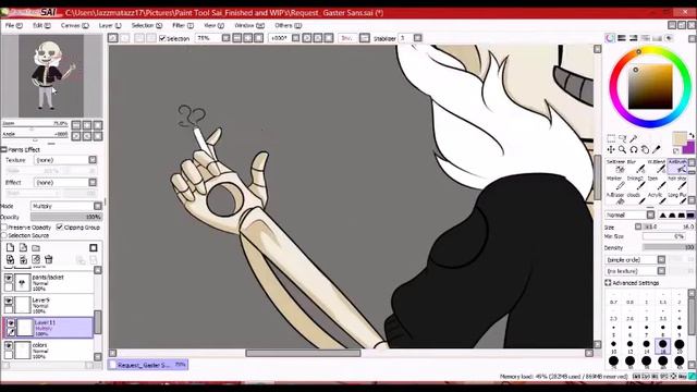 Let's Draw: Gaster! Sans[Undertale Speed drawing][R] смотреть онлайн