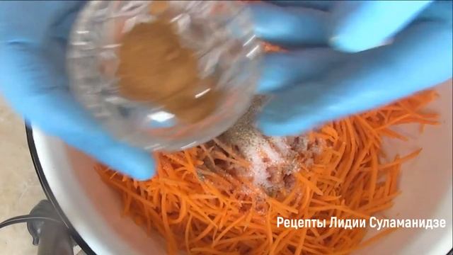 МОРКОВЬ ПО КОРЕЙСКИ как у корейцев на рынке - 2 рецепта в 1 видео смотреть онлайн