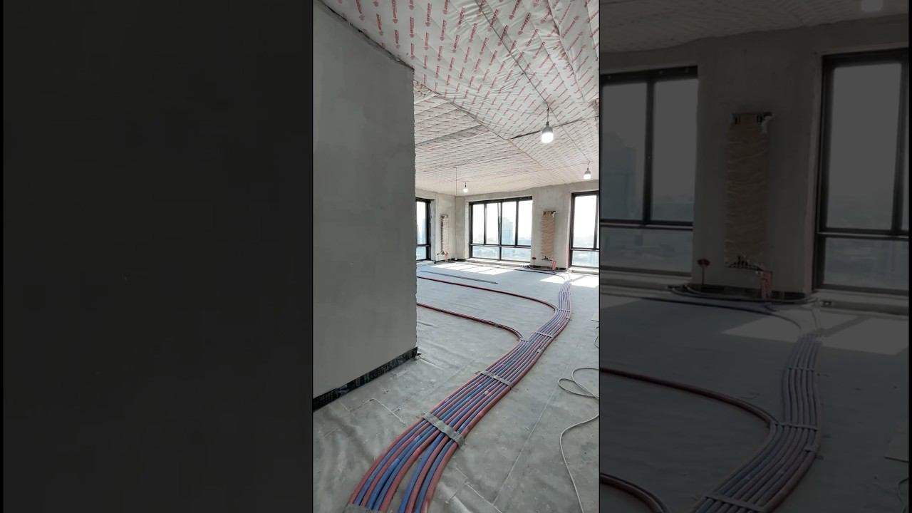 Замена отопления на объекте в ЖК Фили Сити #дизайнерскийремонт смотреть онлайн