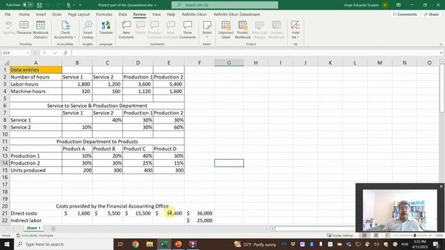 How to protect part of the Excel spreadsheet смотреть онлайн