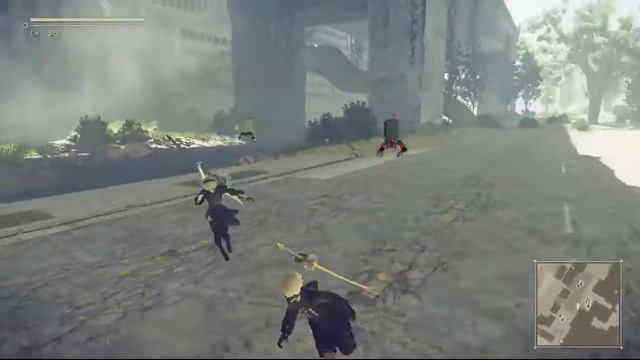 NieR: Automata - 2B funny walking смотреть онлайн