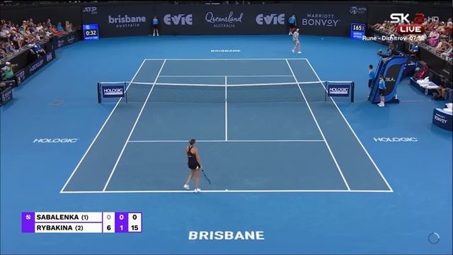 Aryna Sabalenka Vs Elena Rybakina Full Match Highlights - WTA Brisbane International 2024