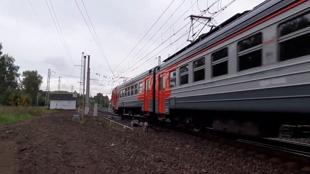 ЭД4М-0045 рейсом Дмитров-Александров 1 отправляется со станции Дмитров. смотреть онлайн