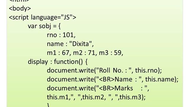 JS Ch9 JS Object смотреть онлайн