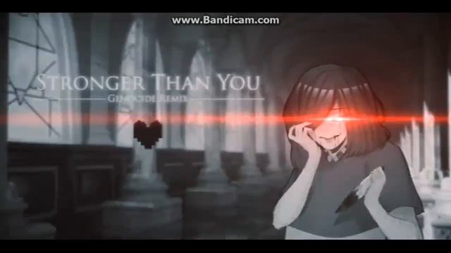 【Undertale】Stronger Than You Genocide Remix Chara version смотреть онлайн