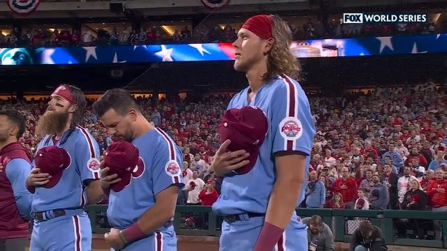 Jazmine Sullivan's AMAZING National Anthem before World Series Game 5!! смотреть онлайн