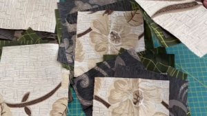 Лоскутное покрывало от А до Я. Ч. №2. Лоскутный блок Исчезающий квадрат. Вторая жизнь штор и портье