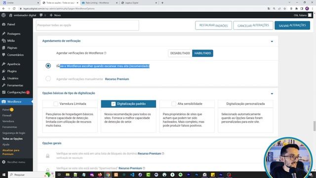 Como Proteger seu Site WordPress Passo a Passo | Tutorial Wordfence смотреть онлайн