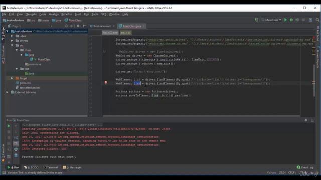 Урок 51 / для начинающих / Selenium WebDriver + Java смотреть онлайн