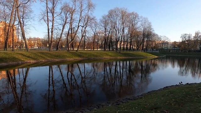Пруд в Михайловском саду ? смотреть онлайн