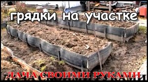 Как правильно расположить грядки на участке?