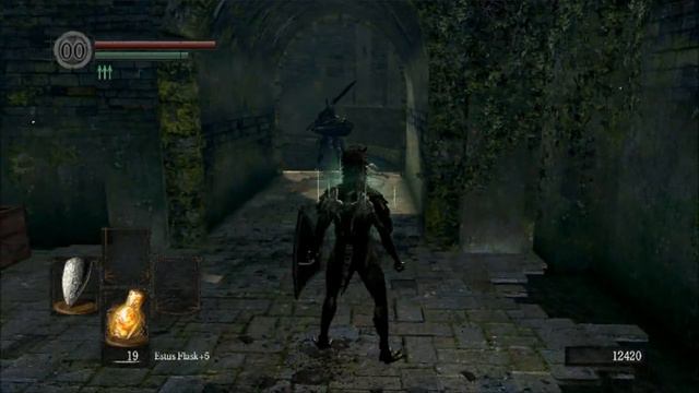 Dark Souls, Eliminando black knight sem lutar & Drake Sword Modo rapido e facil. смотреть онлайн