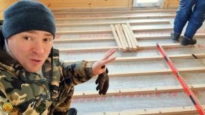 6 составляющих пирога пола в доме из бруса от Центра Домостроения. Утепление пола и дома. Сыктывкар